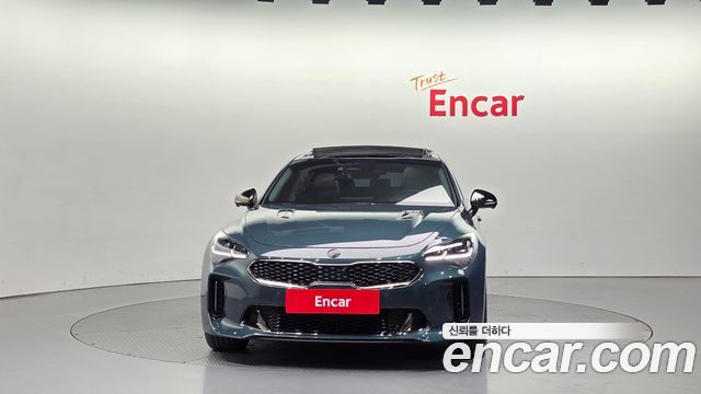Kia Stinger из Кореи Encar