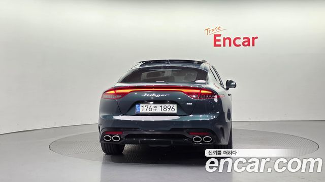 Kia Stinger из Кореи Encar