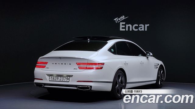 Genesis G80 Gasoline 2.5 Turbo AWD — пробег 76 057 км — фото 2 из 5