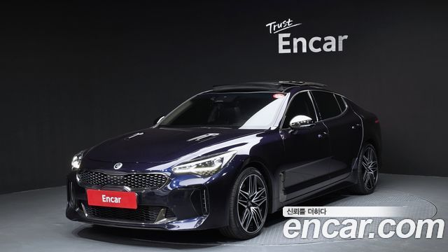 Kia Stinger из Кореи Encar