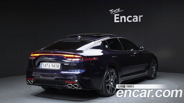 Kia Stinger из Кореи Encar