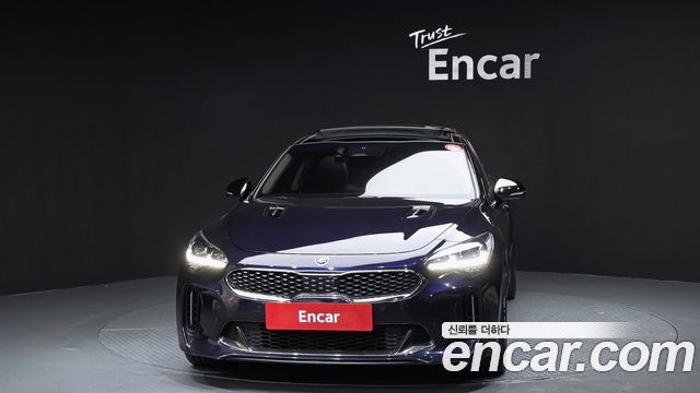 Kia Stinger из Кореи Encar