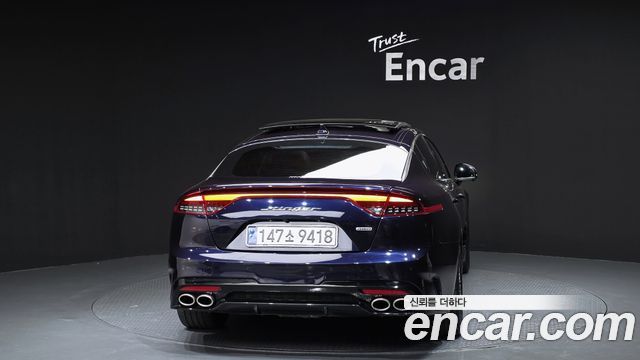Kia Stinger из Кореи Encar