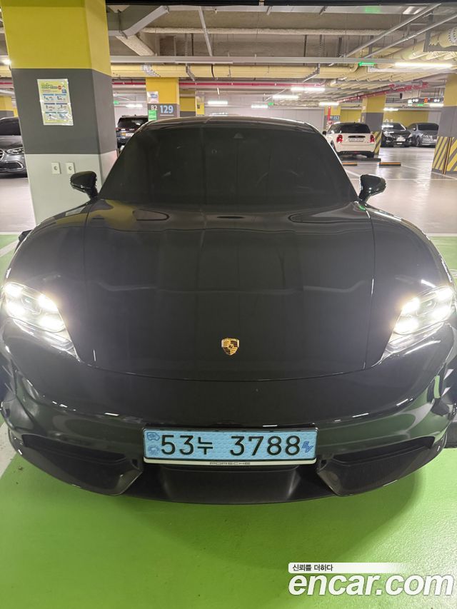 Porsche Taycan из Кореи Encar