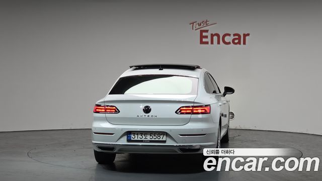 Volkswagen Arteon из Кореи Encar