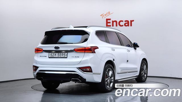 Hyundai Santafe Diesel 2.2 4WD Inspiration — пробег 88 389 км — фото 2 из 5