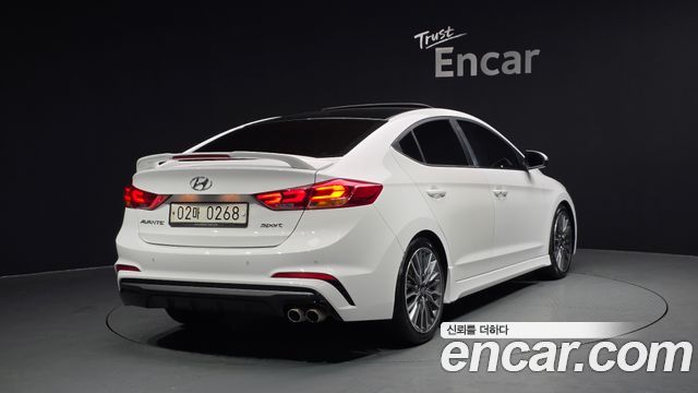 Hyundai AVANTE из Кореи Encar