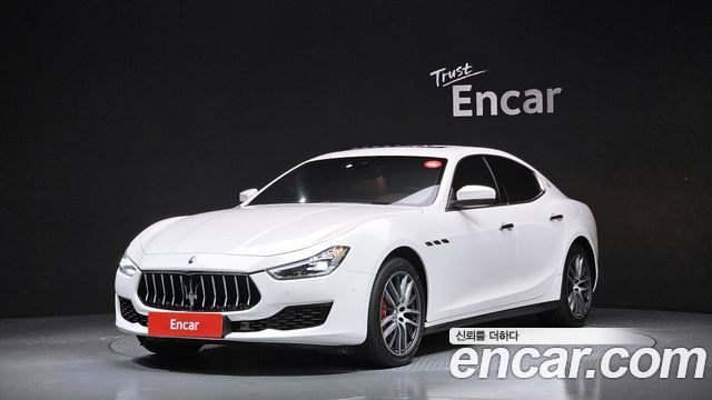 Maserati Ghibli из Кореи Encar