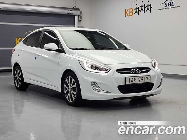 Hyundai Accent из Кореи Encar
