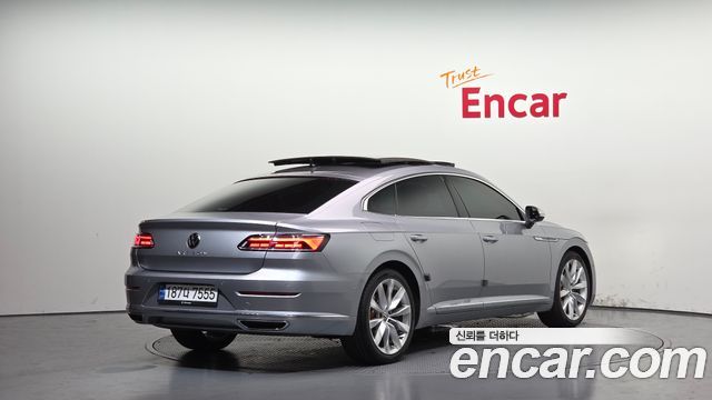 Volkswagen Arteon из Кореи Encar