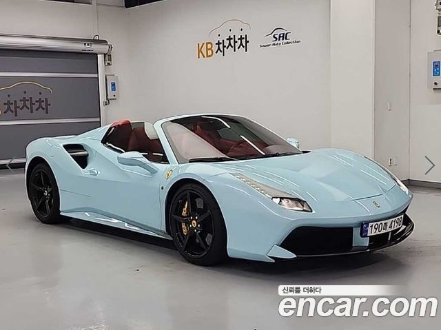 Ferrari 488 из Кореи Encar