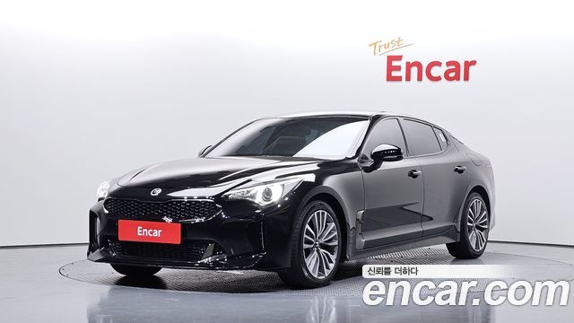 Kia Stinger из Кореи Encar