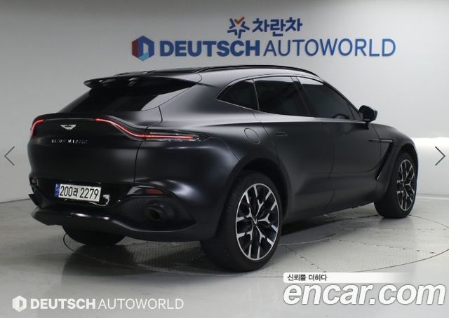 Astonmartin DBX из Кореи Encar