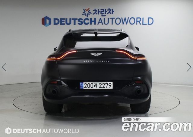 Astonmartin DBX из Кореи Encar