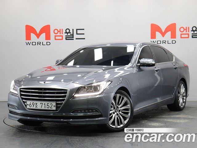 Hyundai Genesis из Кореи Encar