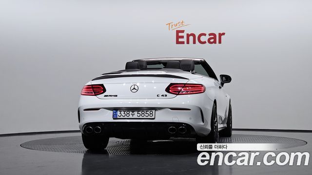 Mercedes-Benz C-Class C43 AMG 4MATIC Cabrioiet — пробег 80 148 км — фото 4 из 5