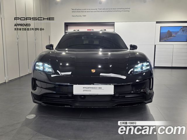 Porsche Taycan из Кореи Encar