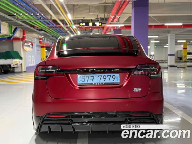 Tesla Model X из Кореи Encar