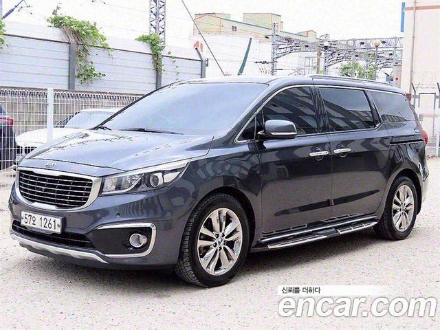 Kia Carnival из Кореи Encar