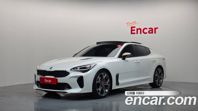 Kia Stinger из Кореи Encar