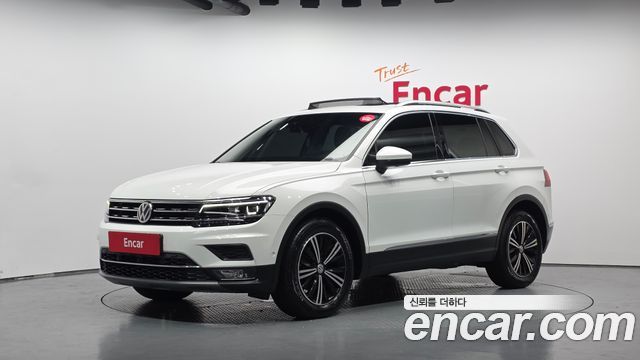 Volkswagen Tiguan из Кореи Encar