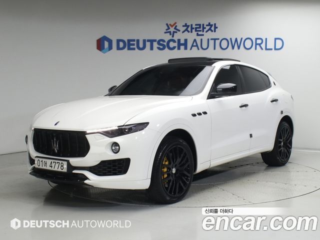 Maserati Levante из Кореи Encar