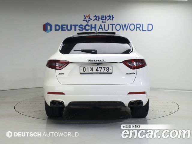 Maserati Levante из Кореи Encar