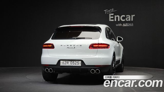 Porsche Macan из Кореи Encar