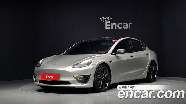 Tesla Model 3 из Кореи Encar