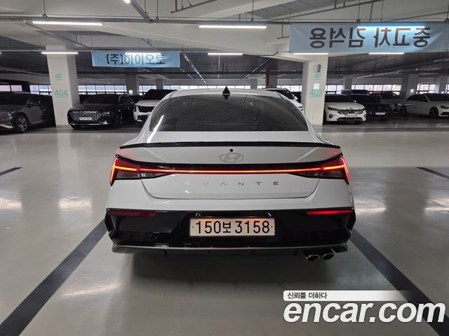 Hyundai AVANTE N Line — пробег 30 000 км — фото 4 из 5