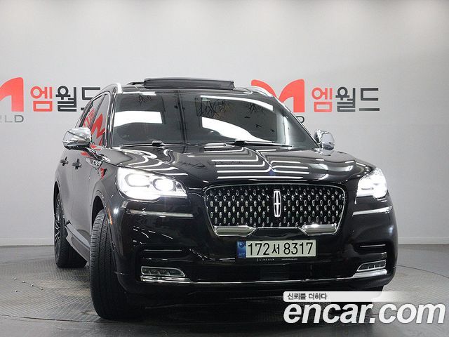 Lincoln Aviator из Кореи Encar