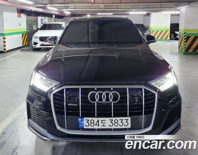 Audi Q7 45 TDI Quattro Premium — пробег 59 576 км — фото 1 из 5
