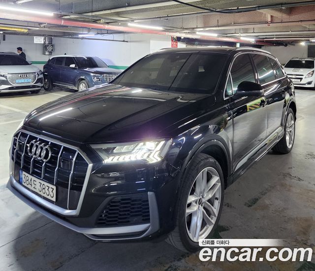 Audi Q7 45 TDI Quattro Premium — пробег 59 576 км — фото 2 из 5