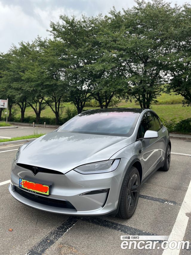Tesla Model X из Кореи Encar