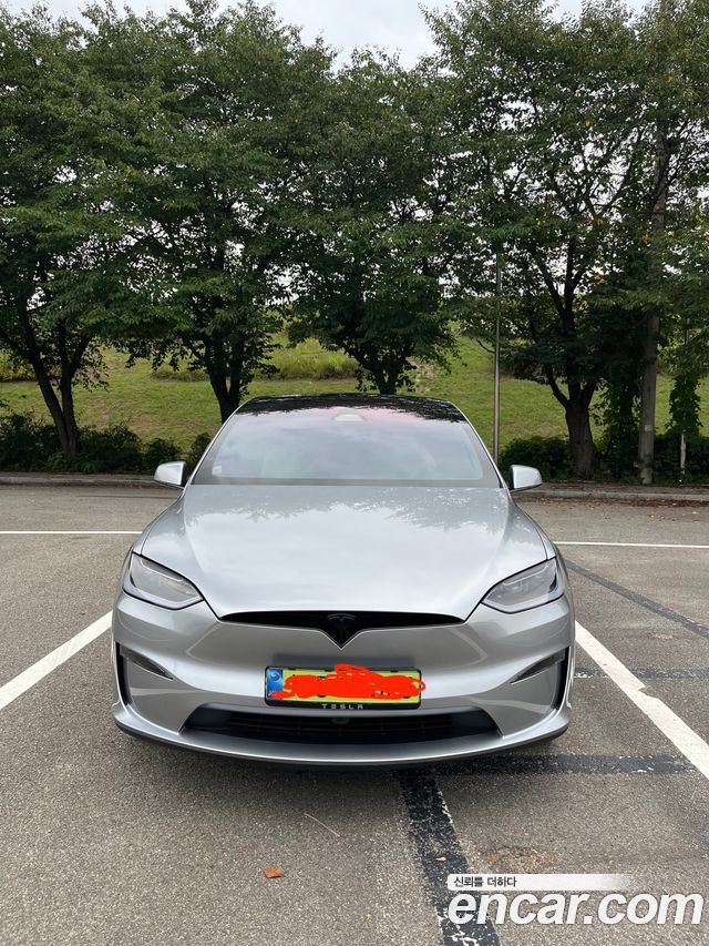 Tesla Model X из Кореи Encar
