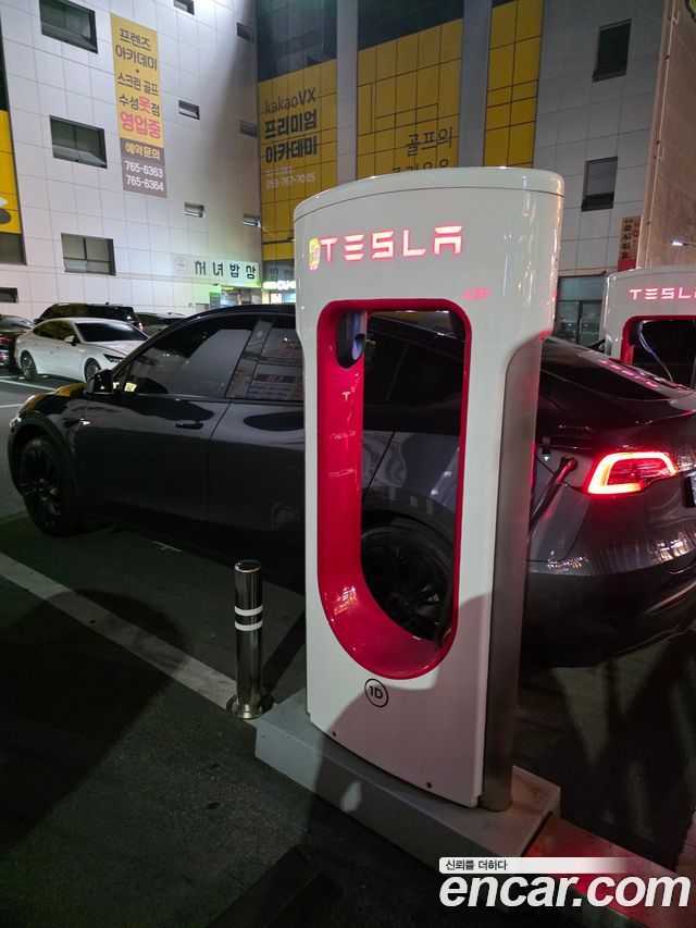Tesla Model Y из Кореи Encar