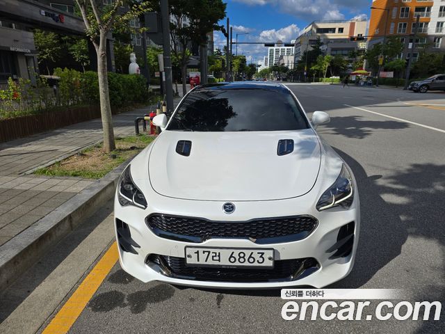 Kia Stinger из Кореи Encar