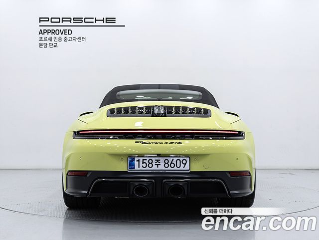 Porsche 911 Carrera 4 GTS Cabriolet — пробег 3 730 км — фото 4 из 5