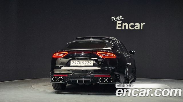 Kia Stinger из Кореи Encar