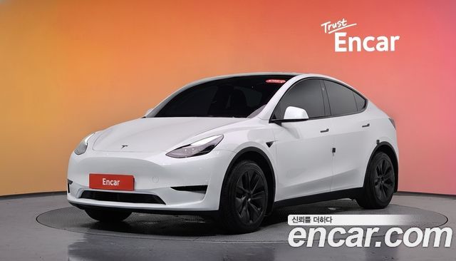 Tesla Model Y из Кореи Encar