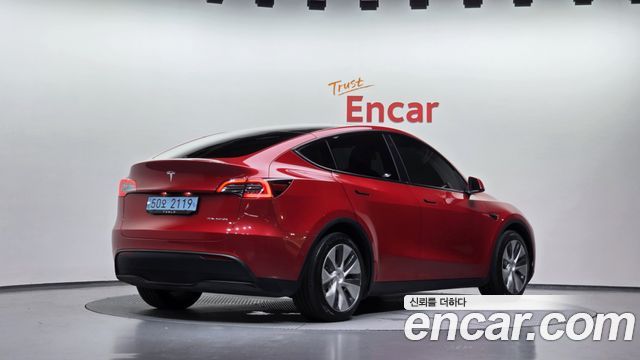 Tesla Model Y из Кореи Encar