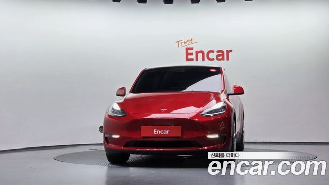 Tesla Model Y из Кореи Encar