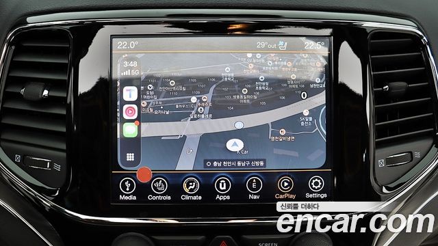 Jeep Cherokee из Кореи Encar