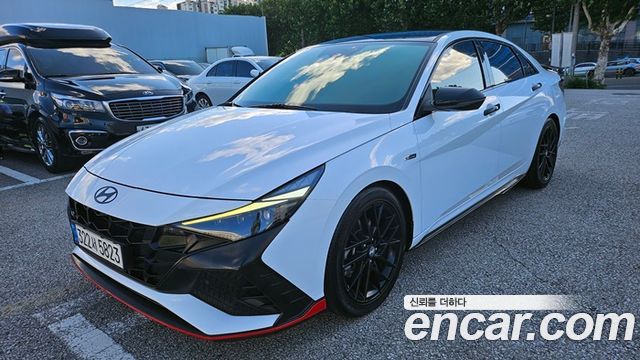 Hyundai AVANTE 1.6 Turbo N Line Sport — пробег 84 298 км — фото 1 из 5