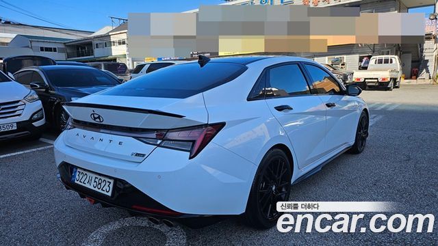 Hyundai AVANTE 1.6 Turbo N Line Sport — пробег 84 298 км — фото 2 из 5
