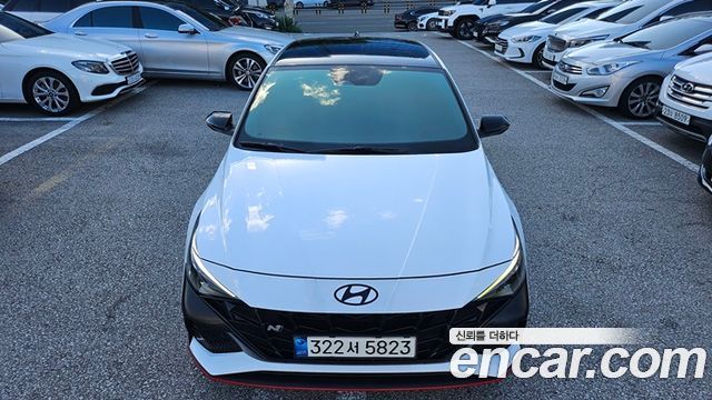 Hyundai AVANTE 1.6 Turbo N Line Sport — пробег 84 298 км — фото 3 из 5