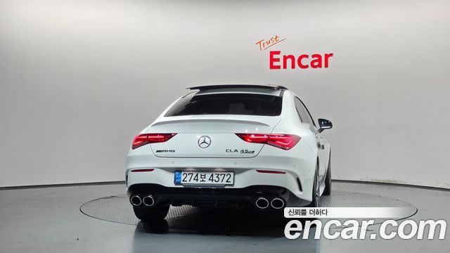 Mercedes-Benz CLA-Class AMG CLA 45 S 4MATIC+ — пробег 38 921 км — фото 4 из 5