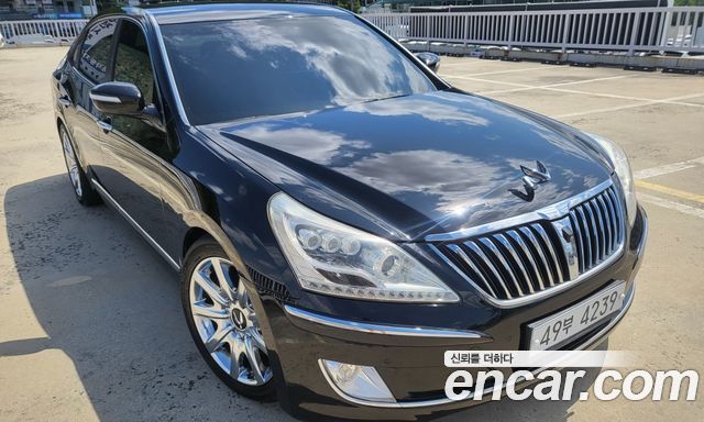Hyundai Equus из Кореи Encar