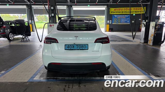 Tesla Model Y из Кореи Encar