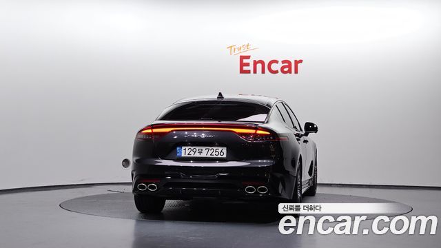 Kia Stinger из Кореи Encar